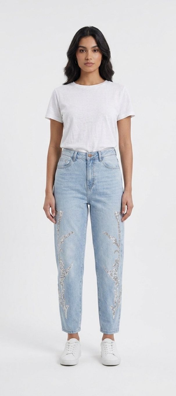 Jean Mom fit - Nia V2
