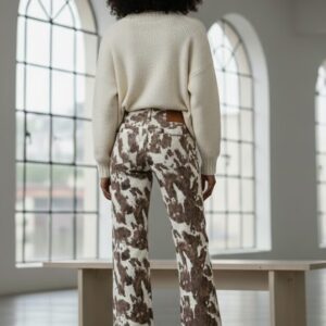 Alternative view of Jean Wide Leg - Corina