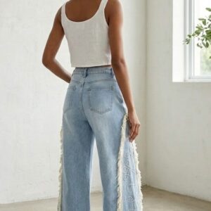 Alternative view of Jean super wide leg - Amelia