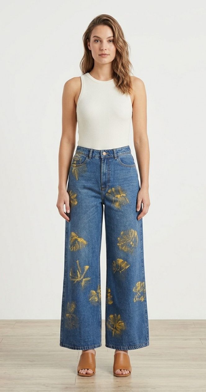 Jean Wide Leg Edna